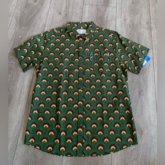 Hurley men’s stretch button down woven shirt - Picture 1 of 4